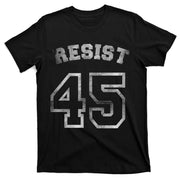 Resist 45 Stone Logo Anti Trump Resistance T-Shirt