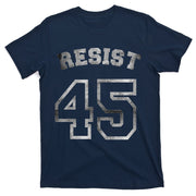 Resist 45 Stone Logo Anti Trump Resistance T-Shirt