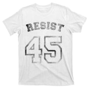 Resist 45 Stone Logo Anti Trump Resistance T-Shirt