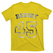 Resist 45 Stone Logo Anti Trump Resistance T-Shirt