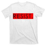 Resist Campaign Red Box Logo Anti-Trump T-Shirt