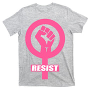 Resist Fist Women's Rights Logo Anti Trump Protest T-Shirt