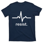 Resist Heart Beat Resistance Logo T-Shirt
