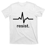 Resist Heart Beat Resistance Logo T-Shirt