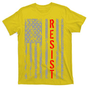 Resist Retro USA Flag The Resistance Anti Trump T-Shirt