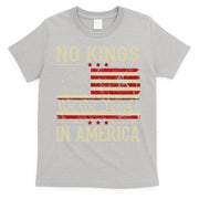 Retro June 14th No Kings In America 1776 USA Flag T-Shirt