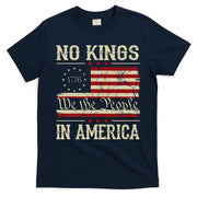 Retro June 14th No Kings In America 1776 USA Flag T-Shirt