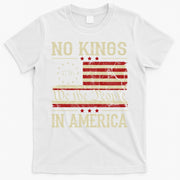 Retro June 14th No Kings In America 1776 USA Flag T-Shirt