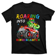 Roaring Kindergarten Cool Dinosaur Back To School T-Shirt