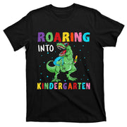 Roaring Kindergarten Cool Dinosaur Back To School T-Shirt
