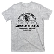 Retro Muscle Shoals Recording Studio Alabama USA Logo T-Shirt