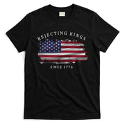 Retro Rejecting Kings Since 1776 Protest Pro Democracy T-Shirt