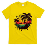 Rasta Reggae Sunset One Love Rastafari Jamaican T-Shirt