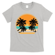 Retro Summer Sunset Vibe Vacation Beach Life T-Shirt
