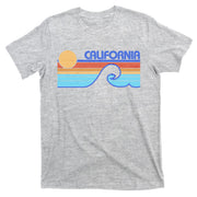 Retro Vintage California Sunset Wave T-Shirt