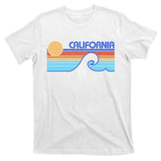 Retro Vintage California Sunset Wave T-Shirt