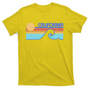 Retro Vintage California Sunset Wave T-Shirt