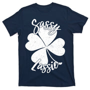 Sassy Lassie Irish Clover St. Patrick's Day T-Shirt