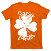 Sassy Lassie Irish Clover St. Patrick's Day T-Shirt