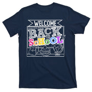 Sketchy Doodle Welcome Back To School T-Shirt