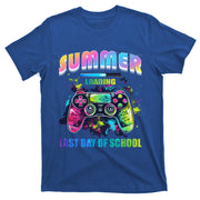 Summer Loading Last Day Of School For Gamer Teacher Student Cool Gift T-Shirt