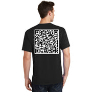 Scan Me Mathew 22:37-38 Bible Quote Shall Love The Lord T-Shirt