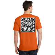 Scan Me Mathew 22:37-38 Bible Quote Shall Love The Lord T-Shirt