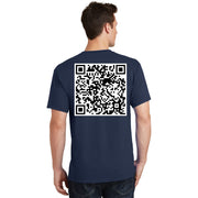 Scan Me QR Code Jesus Loves You Funny Christian  T-Shirt