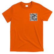 Scan Me QR Code Jesus Loves You Funny Christian  T-Shirt