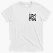 Scan Me QR Code Jesus Loves You Funny Christian  T-Shirt