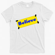 Soccer Believe Faith Coach T-Shirt