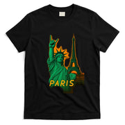 Statue Of Liberty Peace Sign T-Shirt