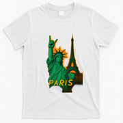 Statue Of Liberty Peace Sign T-Shirt