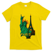 Statue Of Liberty Peace Sign T-Shirt