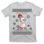 Sorry Merica's Full Trump Supporter Ugly Christmas T-Shirt