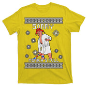 Sorry Merica's Full Trump Supporter Ugly Christmas T-Shirt