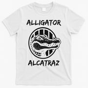 Swamp Prison Alcatraz Alligator Bayou Concept T-Shirt