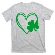 St Patricks Day Shamrock Heart T-Shirt