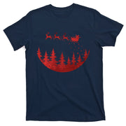 Santa Reindeer Christmas Festive T-Shirt
