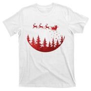 Santa Reindeer Christmas Festive T-Shirt