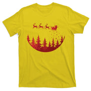 Santa Reindeer Christmas Festive T-Shirt