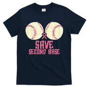 Support Save 2nd Base Breast Cancer T-Shirt