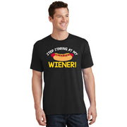 Stop Staring At My Wiener | 4th Of July Shirts T-Shirt