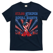 Stars Stripes And Equal Rights Patriotic Activist T-Shirt