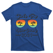 Summer Sunglasses Trip 2024 New Jersey Beach Cute Gift T-Shirt