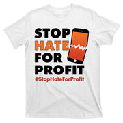 Stop Hate for Profit #StopHateForProfit Cracked Cell Phone T-Shirt