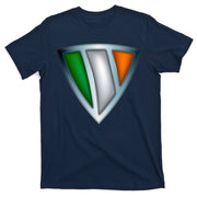 Super Irish Ireland Steel Shield T-Shirt