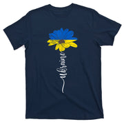 Support Ukraine Sunflower T-Shirt