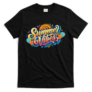 Summer Vibes Family Beach Summer Holiday T-Shirt