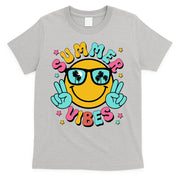 Summer Vibes Tropical Sunset Beach Vacation T-Shirt